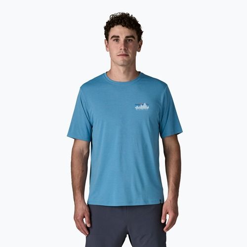 Férfi póló Patagonia Capilene Cool Daily - '73 Skyline shore blue/light shore blue x-dye