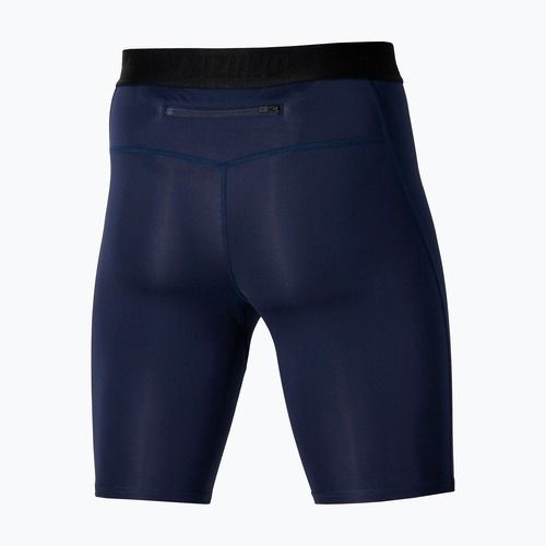 Férfi futó leggings Mizuno Core Impulse Mid baritone blue