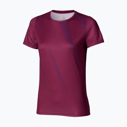Női futópóló Mizuno Core Graphic Tee dark purple