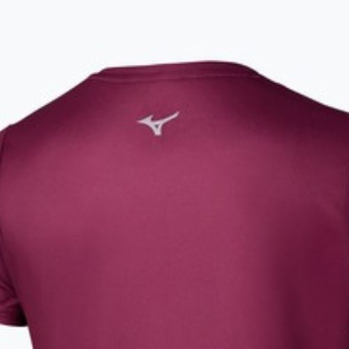 Női futópóló Mizuno Core Graphic Tee dark purple