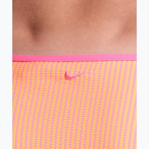 Úszódressz alsó része Nike Ripple Texture Hipster Bikini pink glow