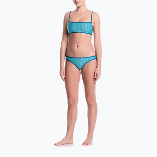 Úszódressz alsó része Nike Ripple Texture Hipster Bikini bleached turquoise
