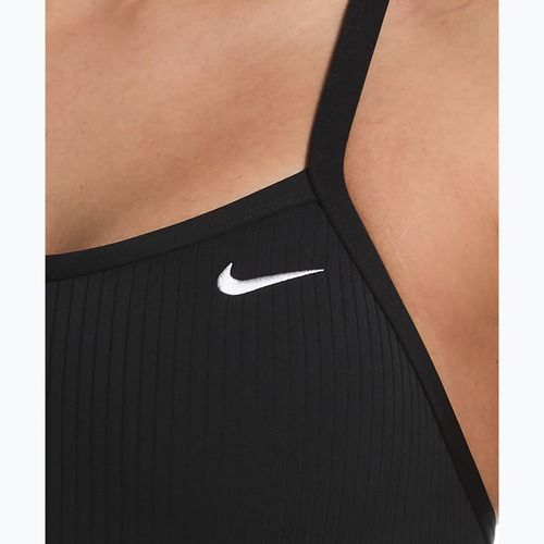 Női egyrészes fürdőruha Nike Solid Racerback black