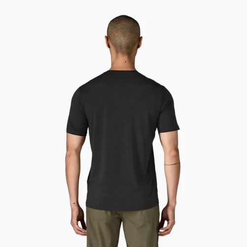 Férfi póló Patagonia Capilene Cool Ultra black/forge grey x-dye