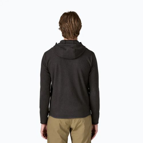 Férfi trekking pulóver Patagonia R1 Air Full Zip Hoody black