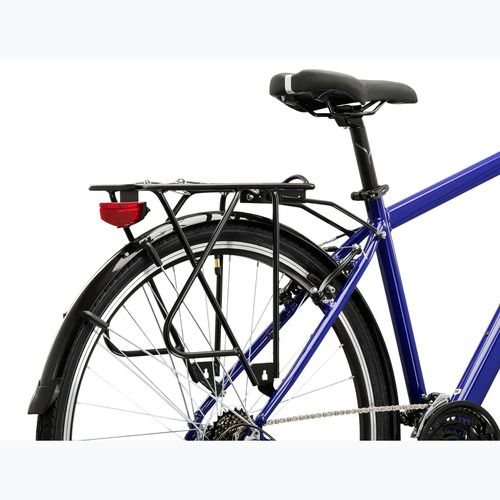 Férfi trekking kerékpár KROSS Trans 1.0 navy blue/silver/gloss