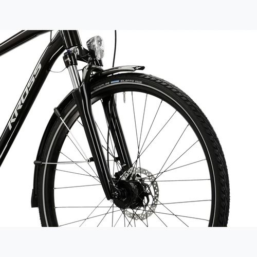 Férfi trekking kerékpár KROSS Trans 7.0 Bg black/grey/gloss