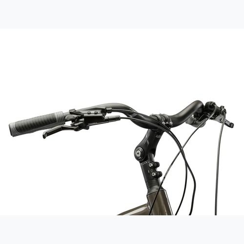 Férfi trekking kerékpár KROSS Trans 4.0 brown/silver/gloss