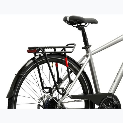 Férfi trekking kerékpár KROSS Trans 3.0 silver/blue/gloss