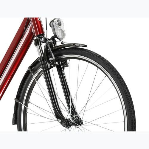 Városi kerékpár KROSS Sentio 1.0 ruby/grey/gloss