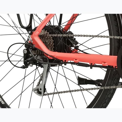 Elektromos kerékpár KROSS Sentio Hybrid 2.0 el. 504 Wh coral/yellow/matte