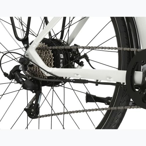 Elektromos kerékpár KROSS Sentio Hybrid 1.0 el. 504 Wh pearl/black/gloss