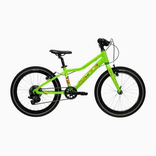 Gyermekkerékpár KROSS Level Mini 3.0 green/orange/gloss