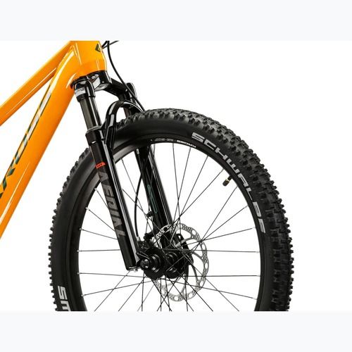 Gyermekkerékpár KROSS Level Jr 4.0 orange/green/gloss