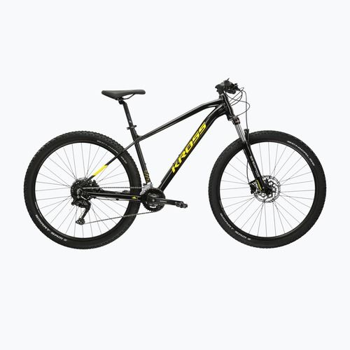 Hegyi kerékpár KROSS Level 2.0 black/yellow/gloss