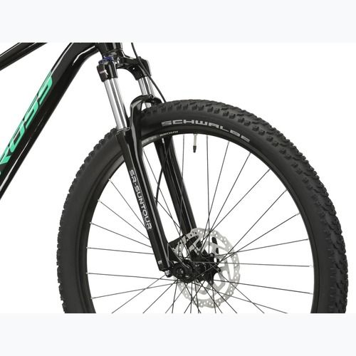 Hegyi kerékpár KROSS Level 1.0 black/green/gloss