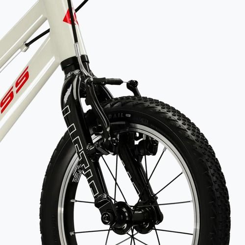 Gyermekkerékpár KROSS Liftie 14 gray/red/gloss