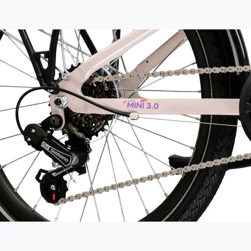 Gyermekkerékpár KROSS Lea Mini 3.0 Eq W pink/pink/gloss