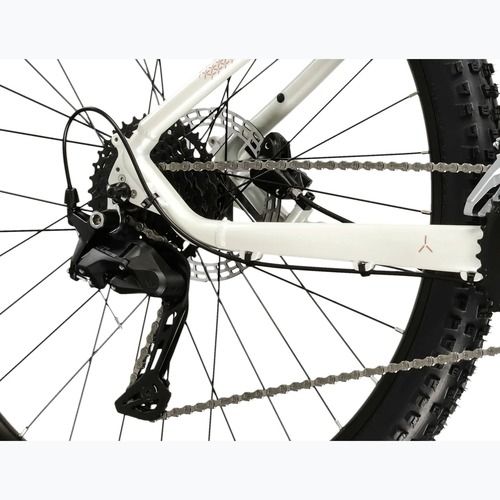 Női mountain bike KROSS Lea 5.0 27,5" white/pink/gloss