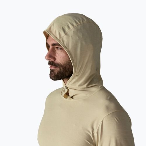 Férfi pulóver Patagonia Capilene Ultra Hoody pumice/dyno white x-dye