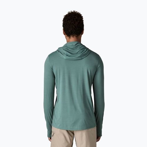 Férfi pulóver Patagonia Capilene Ultra Hoody blue sage/light blue sage x-dye