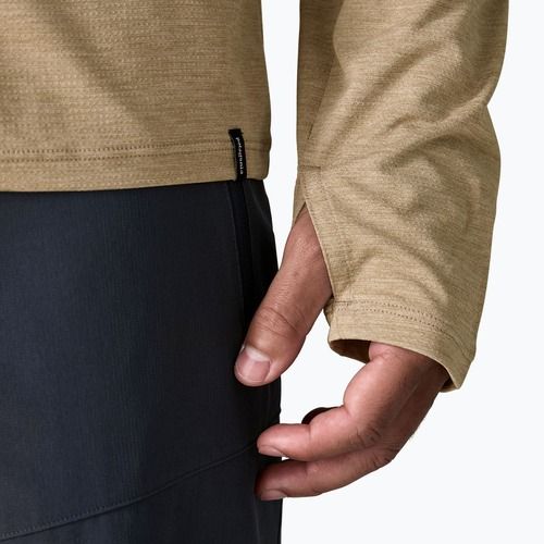 Férfi hosszú ujjú póló Patagonia Capilene Cool Sun seabird grey/light seabird grey x-dye