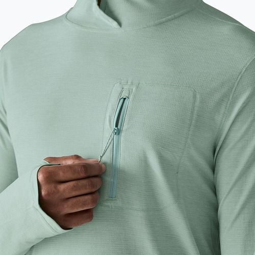 Férfi pulóver Patagonia Capilene Cool Sun Hoody thermal blue/thin ice x-dye