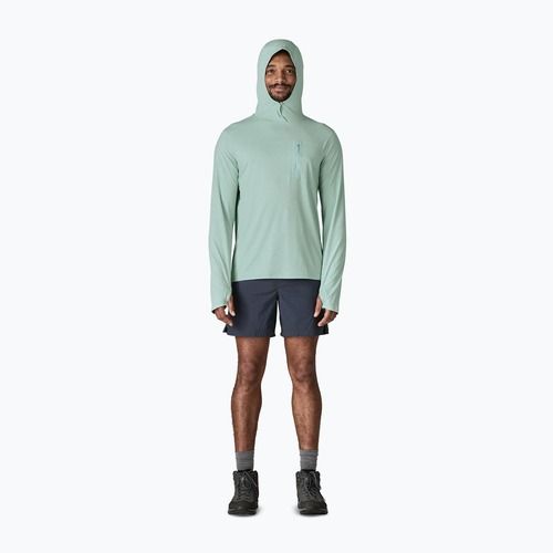Férfi pulóver Patagonia Capilene Cool Sun Hoody thermal blue/thin ice x-dye