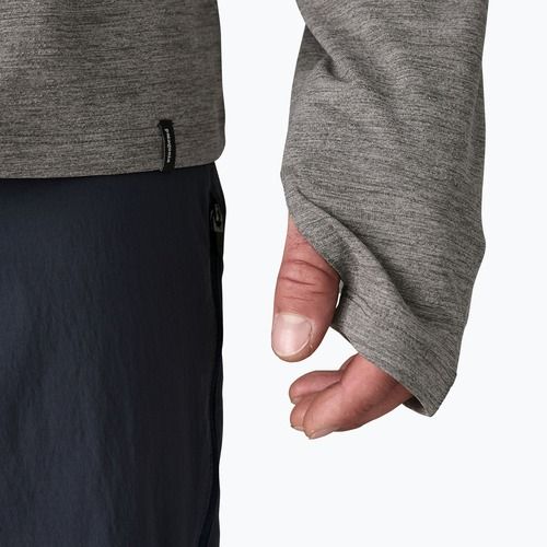 Férfi pulóver Patagonia Capilene Cool Sun Hoody forge grey/noble grey x-dye