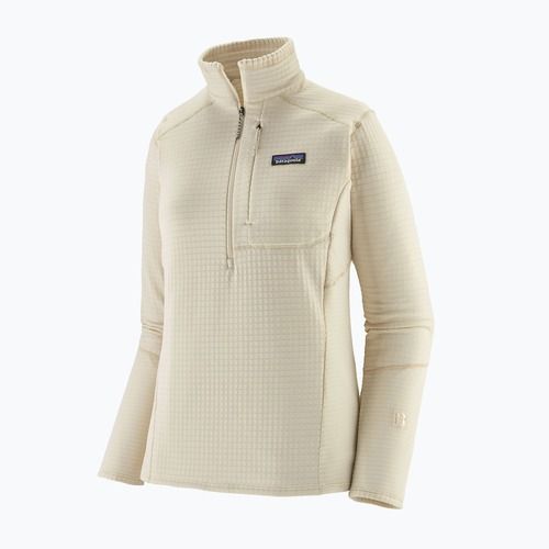 Női polár pulóver Patagonia R1 wool white