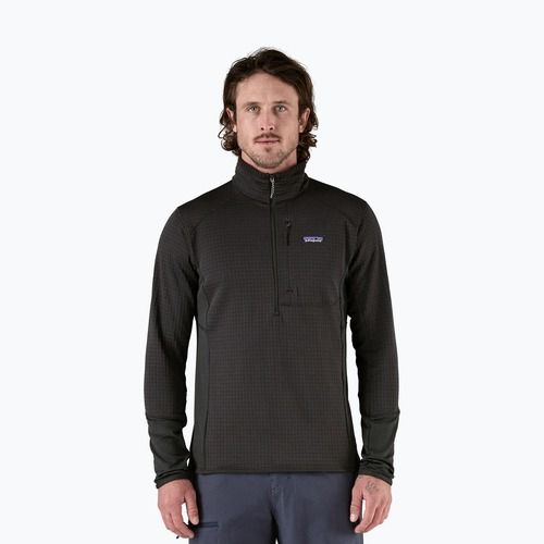 Férfi polár pulóver Patagonia R1 black