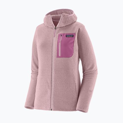 Női polár pulóver Patagonia R1 Air Full-Zip Hoody quiet violet