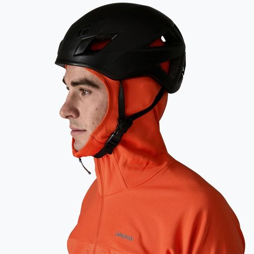 Férfi pulóver Patagonia R1 Ultralight Hoody coal orange
