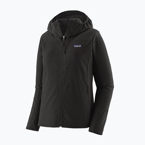 Női softshell dzseki Patagonia R1 CrossStrata Hoody black