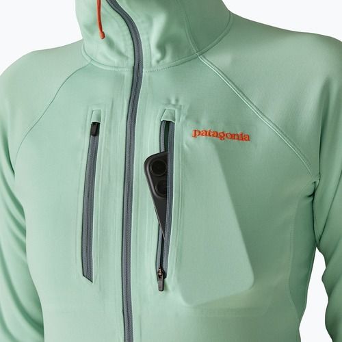 Női pulóver Patagonia R1 Ultralight Hoody thin ice