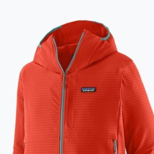 Férfi softshell dzseki Patagonia R1 TechFace Hoody hot ember