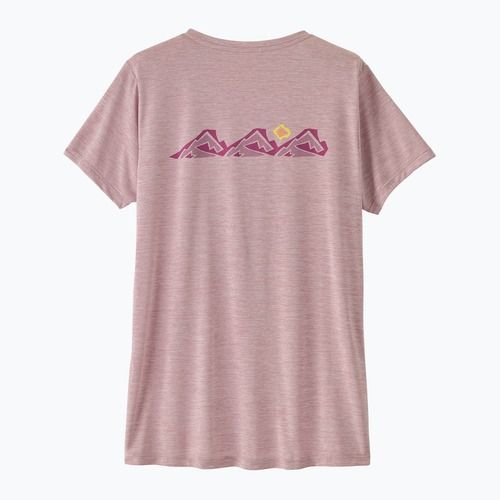 Női póló Patagonia Capilene Cool Daily Shirt - Boardshort Logo quiet violet