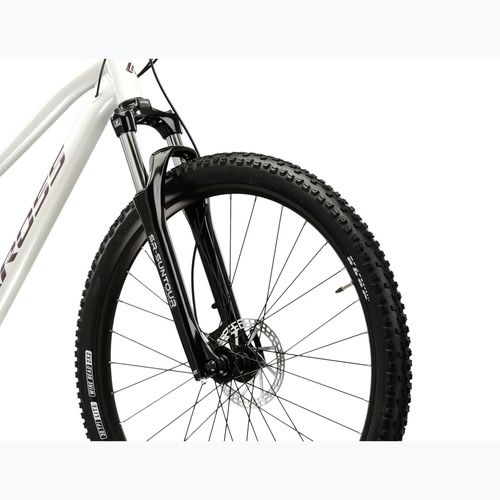 Női mountain bike KROSS Lea 4.0 In 27.5 white/purple/gloss