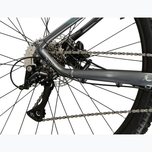 Női mountain bike KROSS Lea 4.0 In 27.5 grey/turquoise/gloss