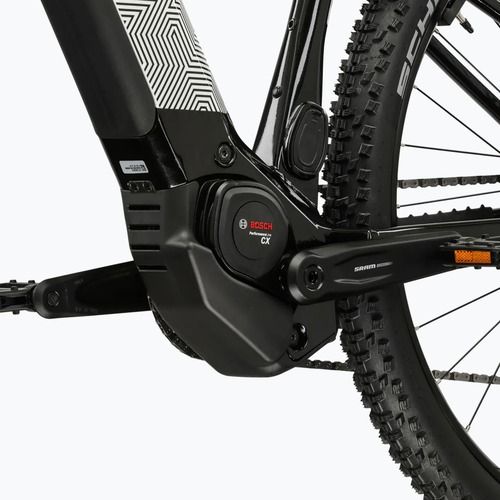 Elektromos kerékpár KROSS Influx Hyb 5.0 29 electric 800 Wh black/white/gloss