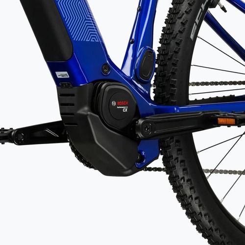 Elektromos kerékpár KROSS Influx Hyb 4.0 29 el. 800 Mh blue/light blue/gloss