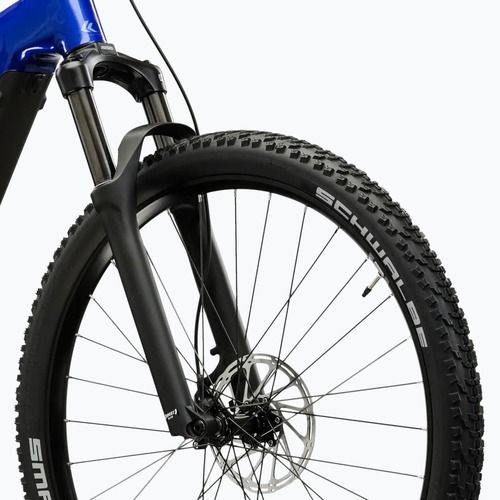 Elektromos kerékpár KROSS Influx Hyb 4.0 29 el. 800 Mh blue/light blue/gloss