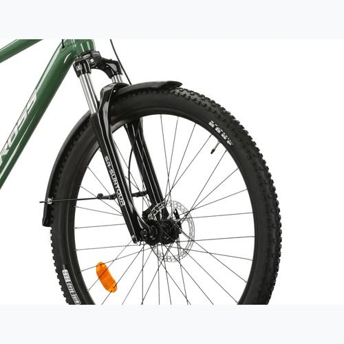 Hegyi kerékpár KROSS Hexagon 4.0 EQ 29" green/silver/gloss