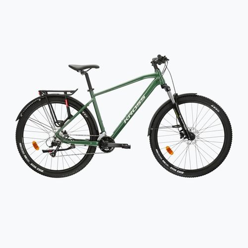 Hegyi kerékpár KROSS Hexagon 4.0 EQ 27,5" green/silver/gloss