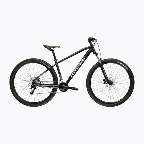 Hegyi kerékpár KROSS Hexagon 3.0 27,5" black/silver/matte