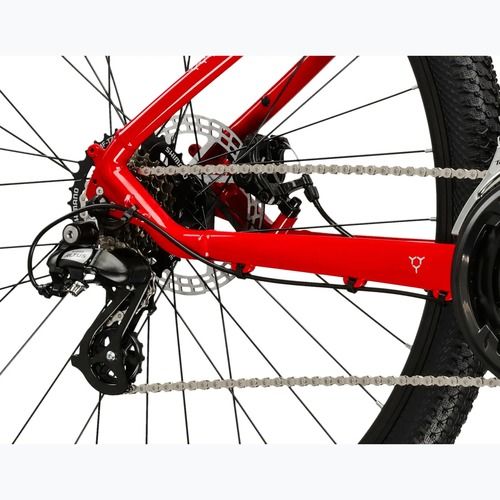 Hegyi kerékpár KROSS Hexagon 2.0 27,5" red/grey/gloss