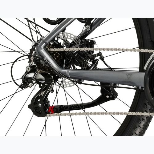 Hegyi kerékpár KROSS Hexagon 2.0 EQ 29" grey/dark grey/gloss