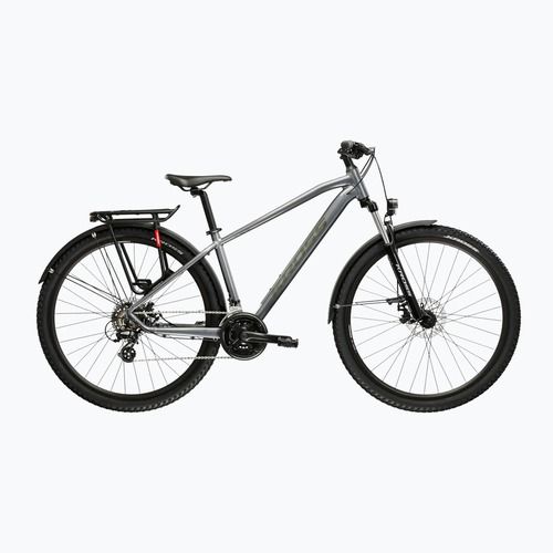 Hegyi kerékpár KROSS Hexagon 2.0 EQ 27,5" grey/dark grey/gloss
