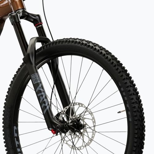 Férfi elektromos kerékpár KROSS Grist Boost 3.0 el. 630 Wh  brown/black/gloss