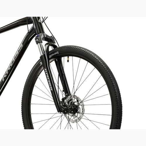 Cross kerékpár KROSS Evado 7.0 black/silver/gloss